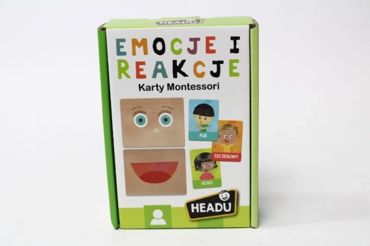 Headu Montessori hra emócie a reakcie (1–4 roky)