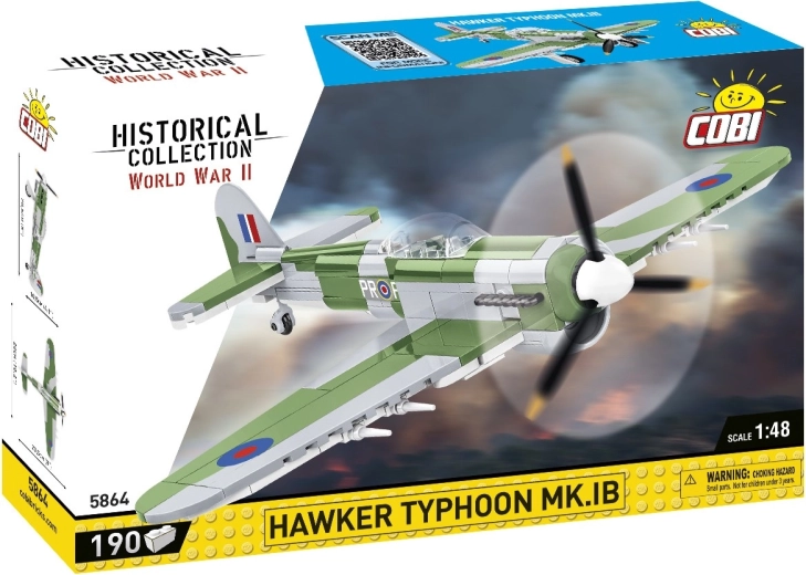 Stavebnica Hawker Typhoon Mk.1B
