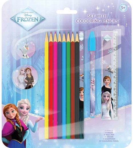 Súprava s pastelkami Frozen Ľadové kráľovstvo