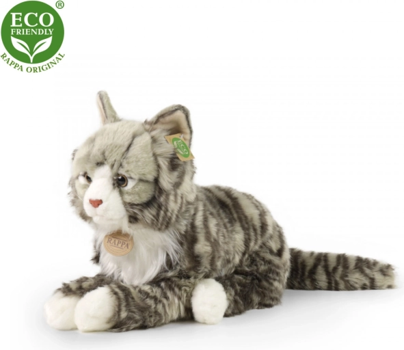 Rappa plyšová nórska mačka 38 cm eco‑friendly