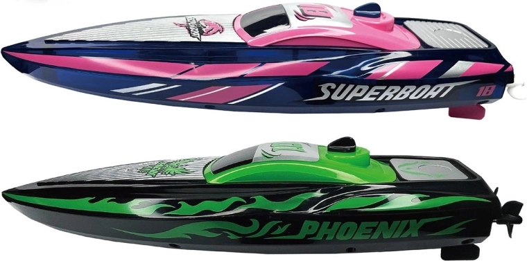 Rýchla diaľkovo ovládaná RC motorová loď Speed boat