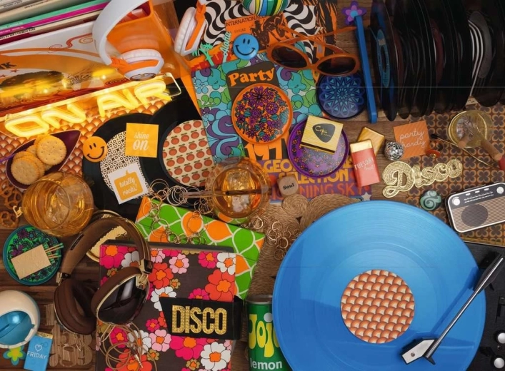 Ravensburger puzzle Vinylové dosky 500 dielikov
