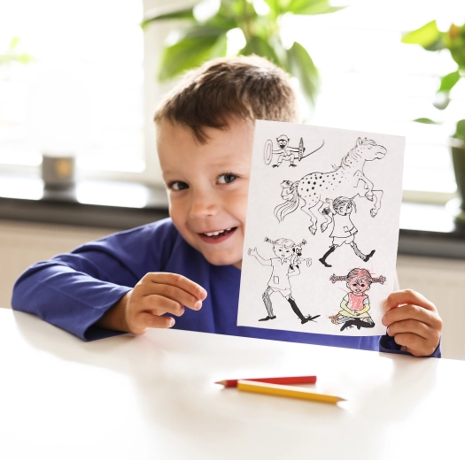 Originálne ilustrácie zo sveta Pippi