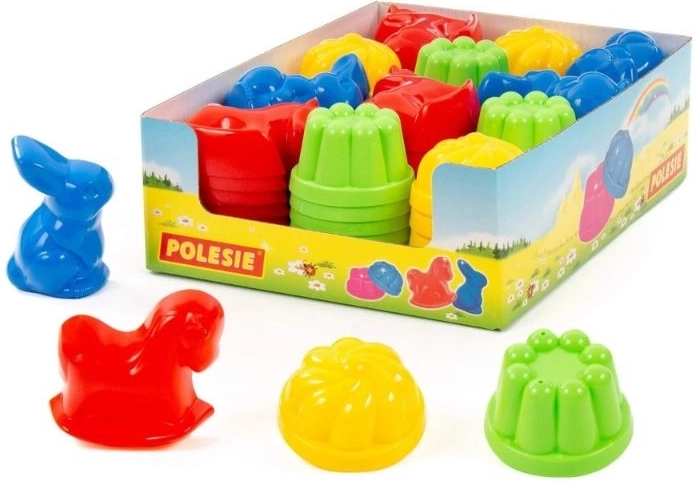 Formička do piesku pre deti rôzne druhy