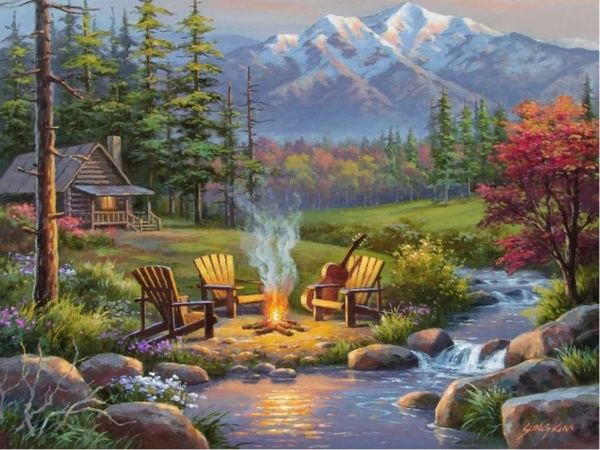 RAVENSBURGER Puzzle Kráľovstvo pri rieke XL 750 dielikov