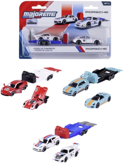 Majorette Porsche s prívesom - 1 kus