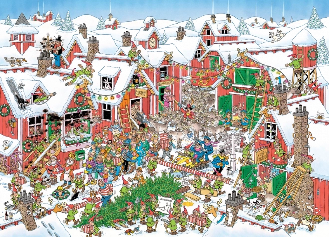 JUMBO Puzzle Santova Dedinka 5000 Dielov