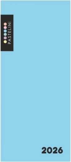 Mesačný diár modrý PASTELINI