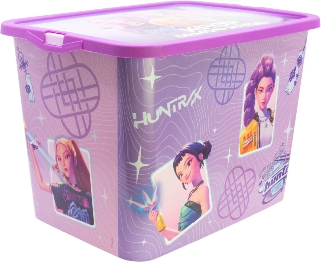 Úložný box K-pop: Lovkyňa démonov 23 l fialový