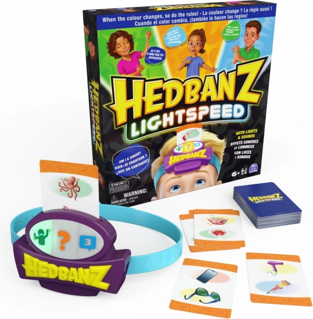 Spoločenská hra Hedbanz Lightspeed