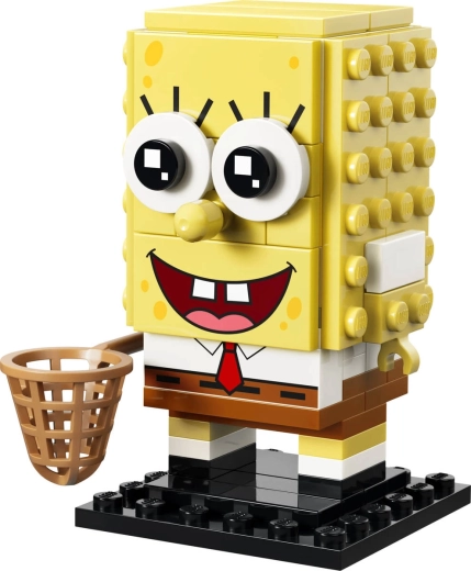 Ikonický SpongeBob ako BrickHeadz
