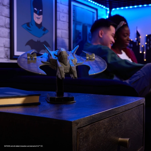 Ikonický Batwing ako detailný 3D model