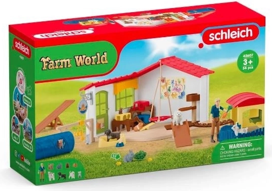 Schleich farm world hotel pre zvieratá