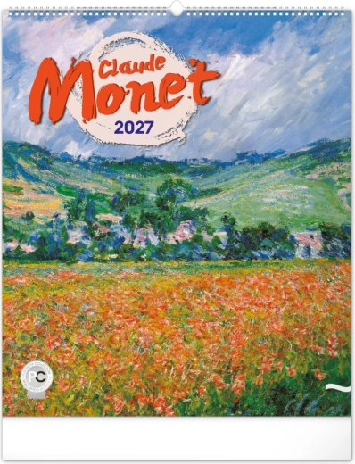 Notique nástenný kalendár Claude Monet 2027 48 × 56 cm