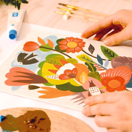 Ľahké a zábavné maľovanie podľa predlôh