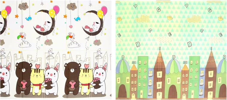 Obojstranné hracie motívy na učenie aj zábavu