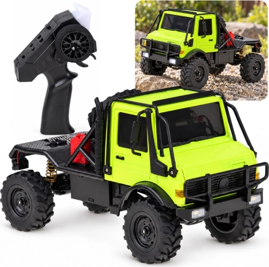 Diaľkovo ovládané terénne vozidlo MN Model U4000 4WD 1:18 s LED svetlami