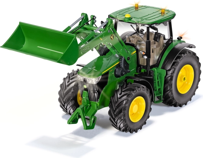 Siku Control Bluetooth traktor John Deere 7310R s čelným nakladačom 1:32