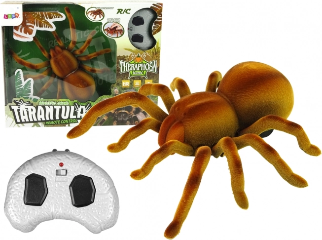 RC tarantula na infračervené ovládanie – hnedá