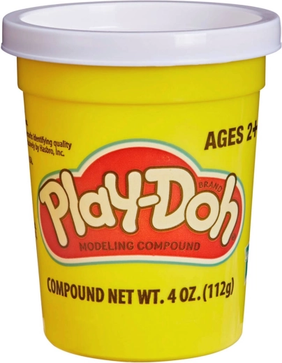 Play-Doh modelína biela 112 g v kelímku - 1 kus