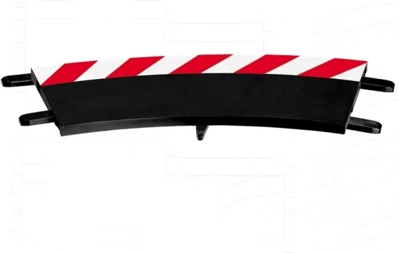 Vonkajšie krajnice pre zákrutu 1/30° pre autodráhy CARRERA EVOLUTION, DIGITAL 132 a DIGITAL 124