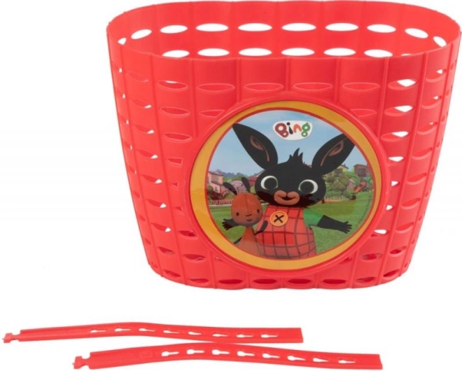 Detský košík na bicykel s motívom Bing