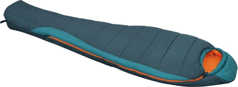 Praktický obojstranný zips s ochranou proti prefúknutiu