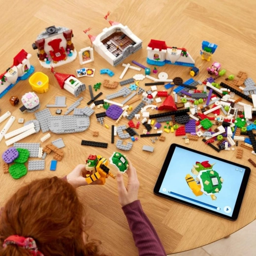 Digitálne návody v aplikácii LEGO Super Mario