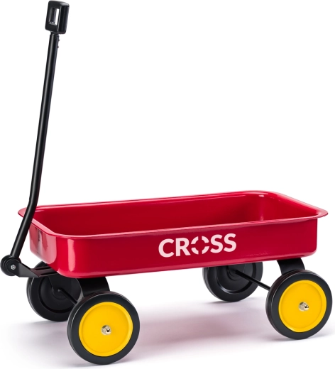 Kovový ťahací vozík Cross pre deti