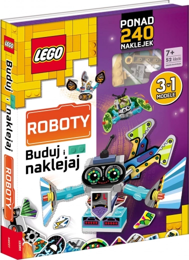 Ameet LEGO Master Brand – stavaj a nalepuj: roboti