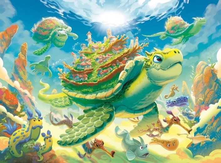 Ravensburger puzzle Magický svet pod hladinou XXL 200 dielikov