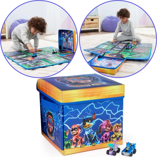 Podložka, ktorá sa zmení na úložný box