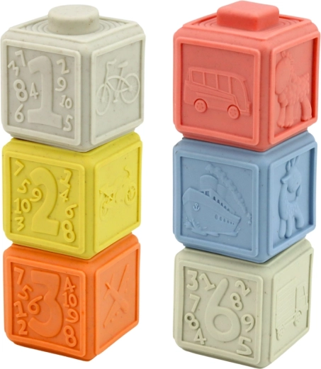 Číselné kocky na prvé počítanie