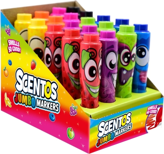 Voňavá jumbo fixka Scentos Funny Face 1 ks