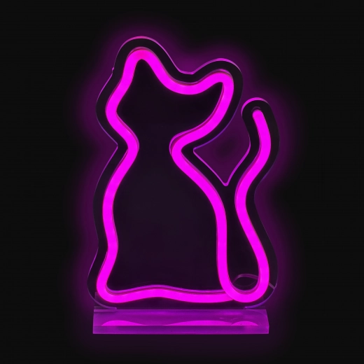 2Kids Toys LED neonová lampička mačka