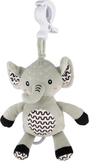 Praktický klip na kočík aj postieľku