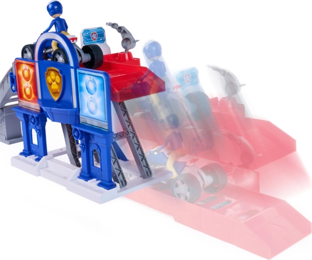 Akčný zjazd po rampe