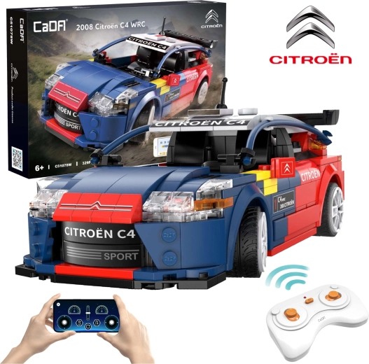 Diaľkovo ovládané pretekárske auto CaDA Citroen C4 WRC
