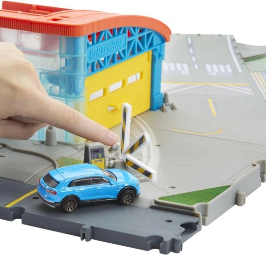 Garáž a parkovisko pre vozidlá Matchbox