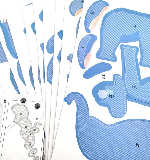 Jednoduché skladanie vďaka očíslovaným dielikom