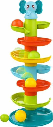 Atraktívna špirálová dráha