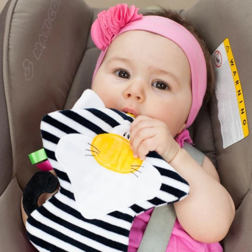 Praktické zavesenie do kočíka aj autosedačky