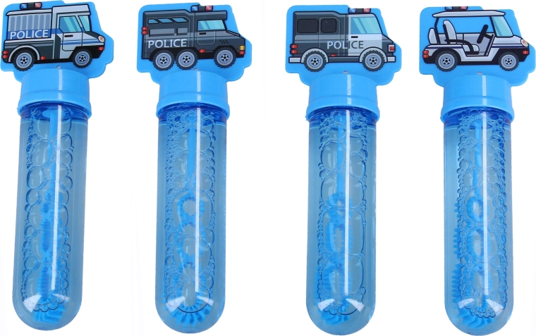Bublifuková palička policajné auto 14 cm - 1 kus