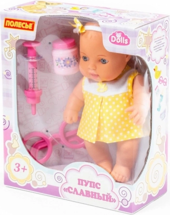 Bábika s lekárskou sadou 24 cm