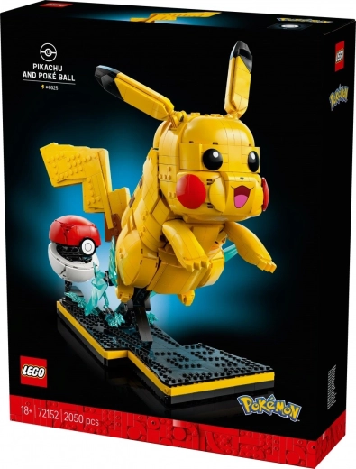 Výstavný model Pikachu s ikonickými detailmi