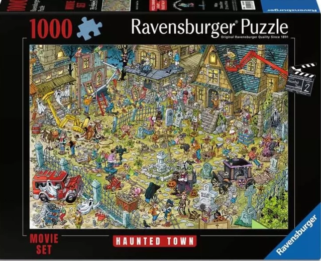 Ravensburger puzzle Mesto duchov 1000 dielikov