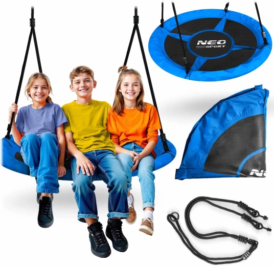 Neo-Sport kruhová hojdačka „vtáčie hniezdo“ Swingo 115 cm