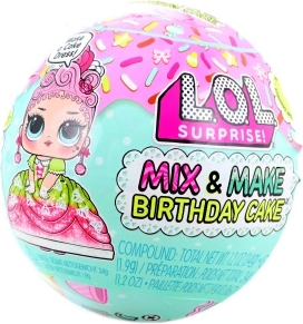 Bábika L.O.L. SURPRISE! Mix & Make Birthday Cake