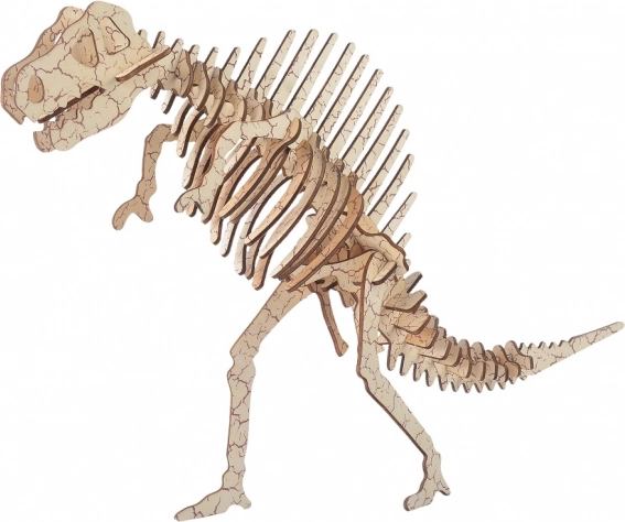 Drevené 3D Puzzle Spinosaurus