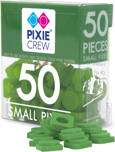 Malé pixely Pixie Crew tmavozelené